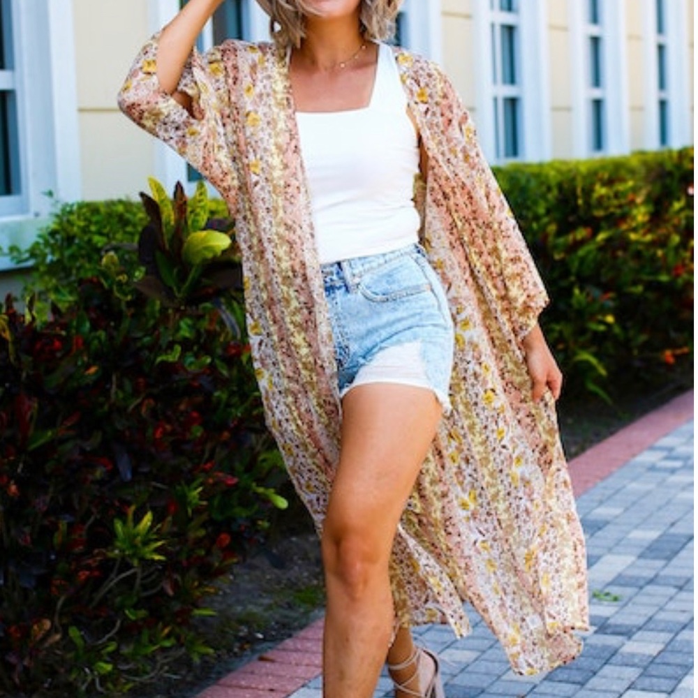 Floral Kimono
